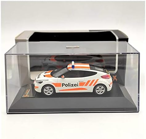 Мащабни модели на автомобили APLIQE за H ~ NDAI Veloster Swiss Polizei 2012 Отлитые под налягане Модели Автомобили 1:43