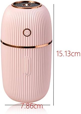 UXZDX CUJUX Розово Овлажнител за Въздух 300 МЛ USB Дифузьор на Етерично Масло За Ароматерапия, Преносим Мини-Овлажнител